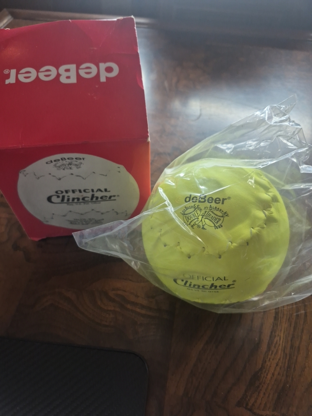 Official Clincher Yellow Softball - High Visibility